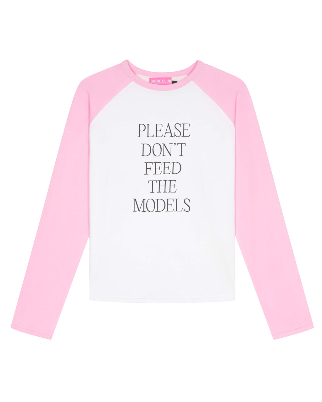 RAGLAN BABIE MODEL SLEEVE TEE