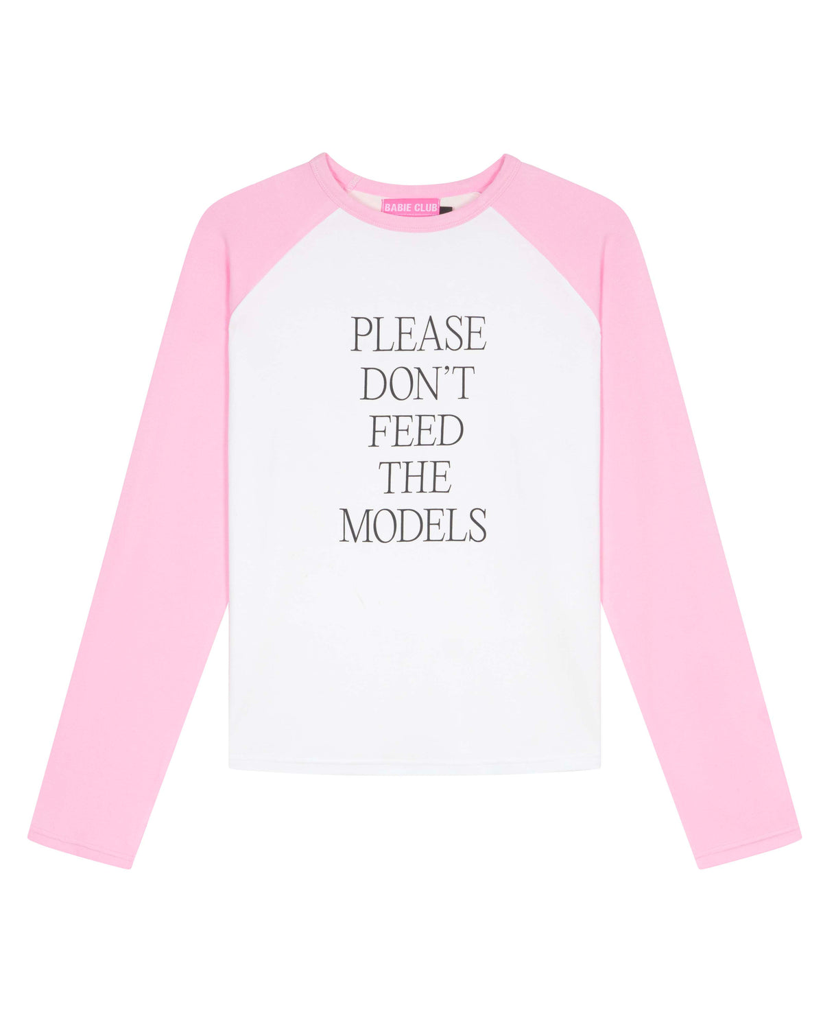 RAGLAN BABIE MODEL SLEEVE TEE