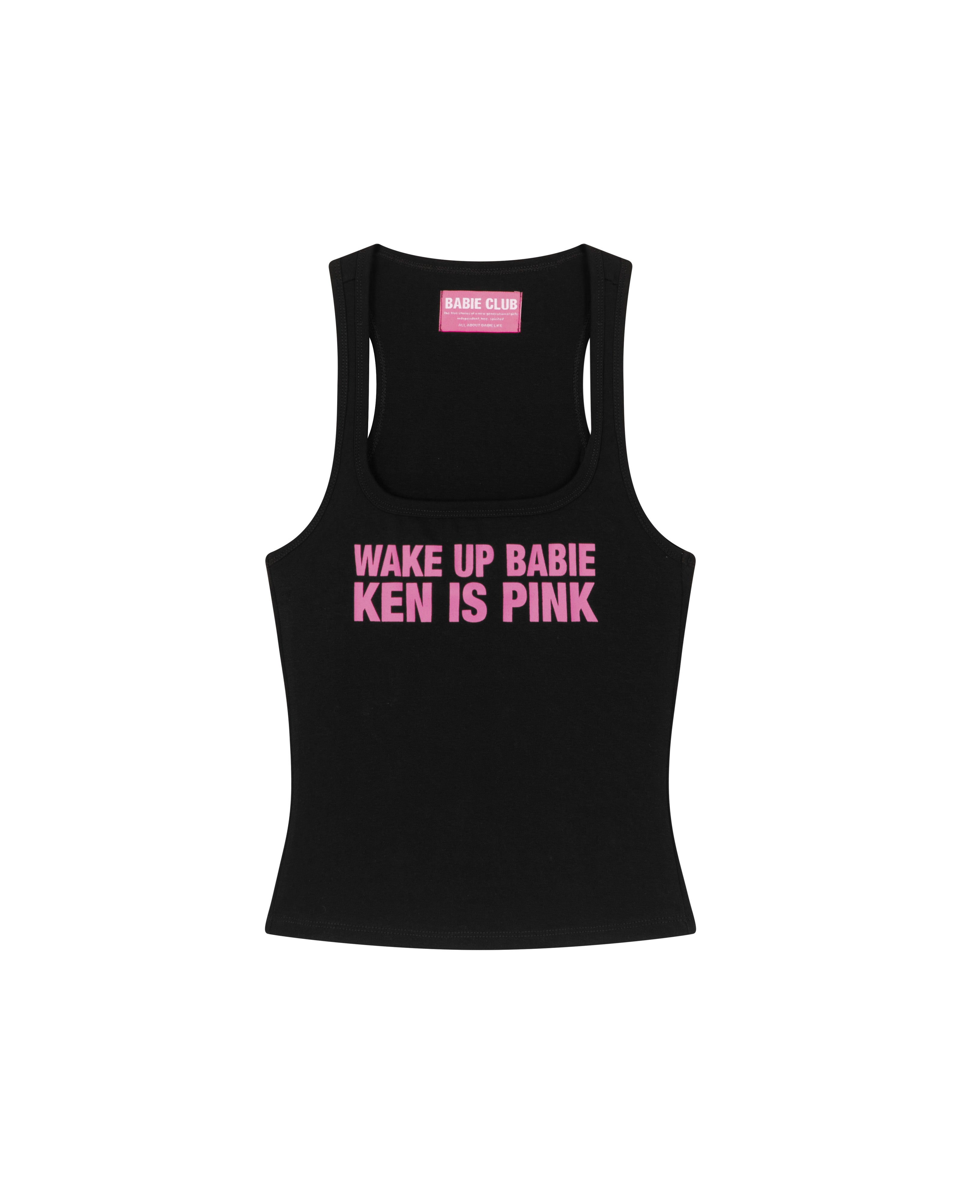 KEN IS PINK TANK TOP