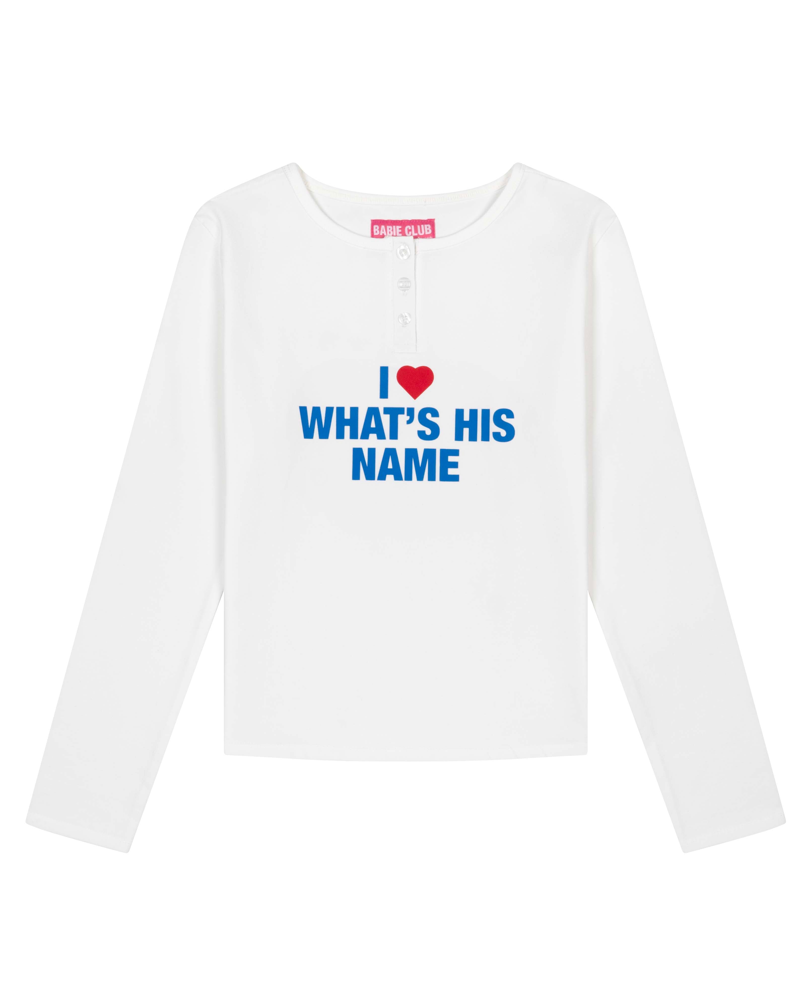 Lover Henley Neck Long Sleeve T-Shirt