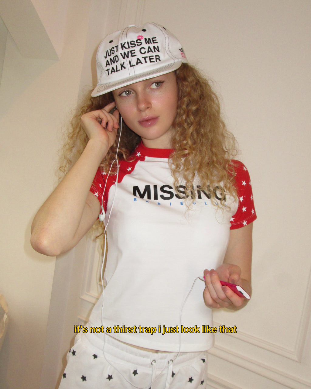 KISS ME FIRST SNAPBACK