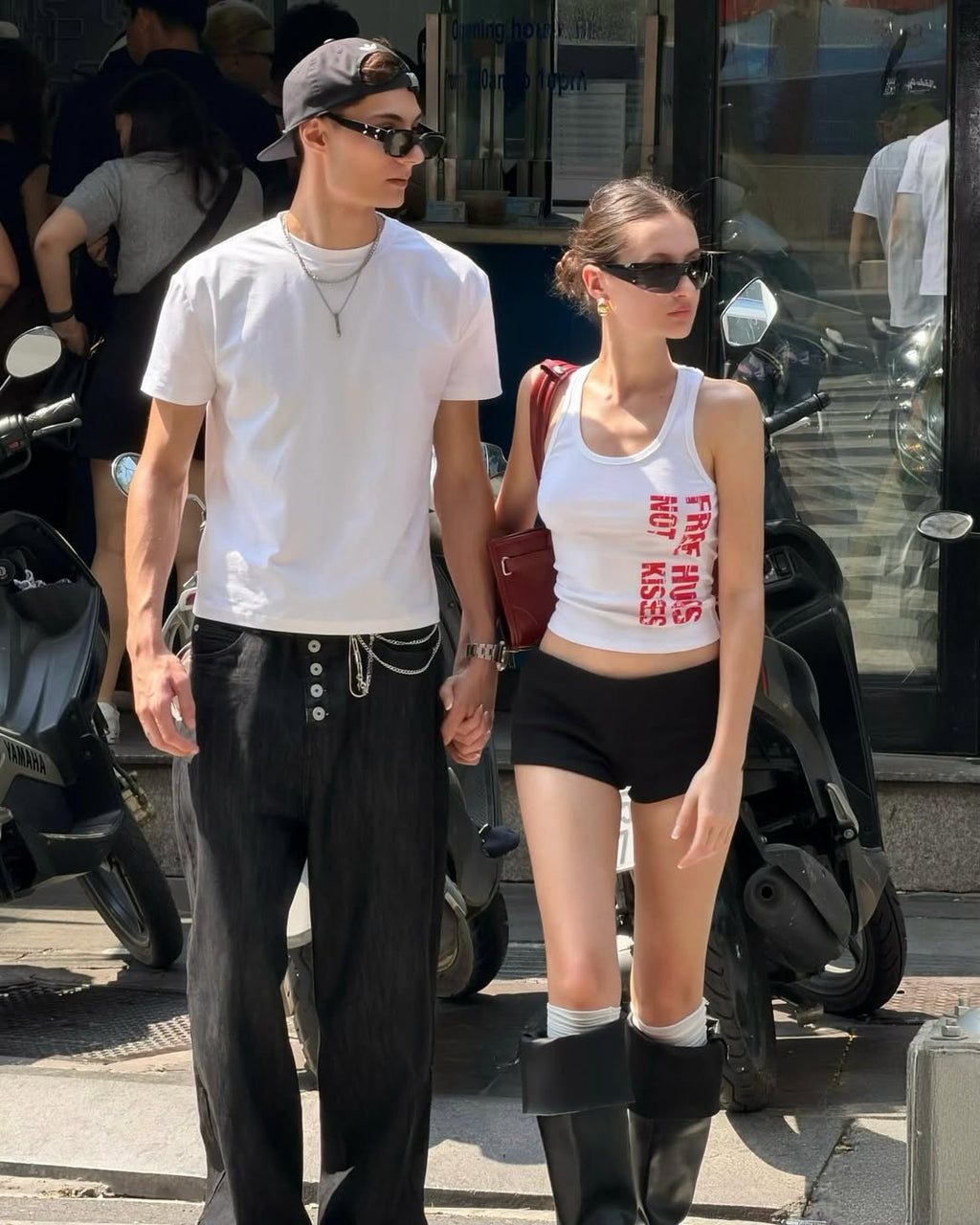 FREE HUGS TANK TOP