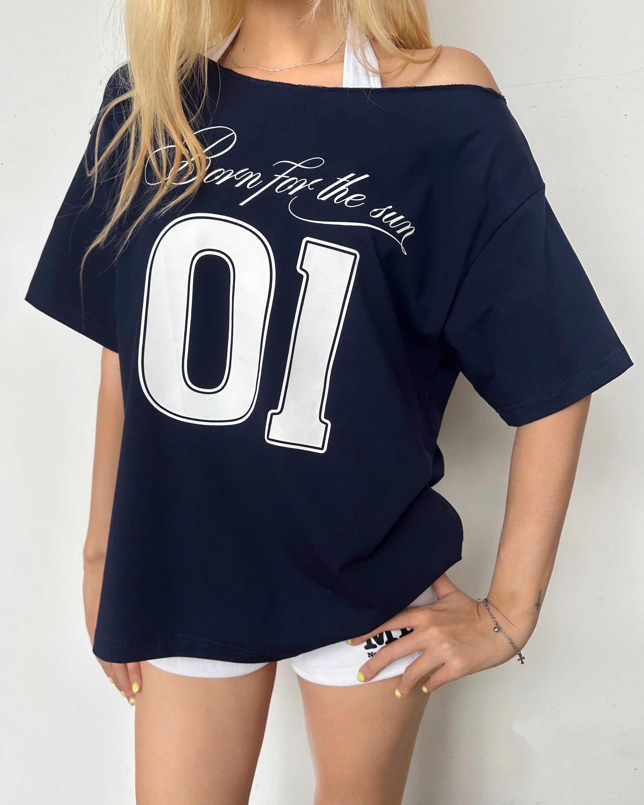 SUN OFF SHOULDER TEE