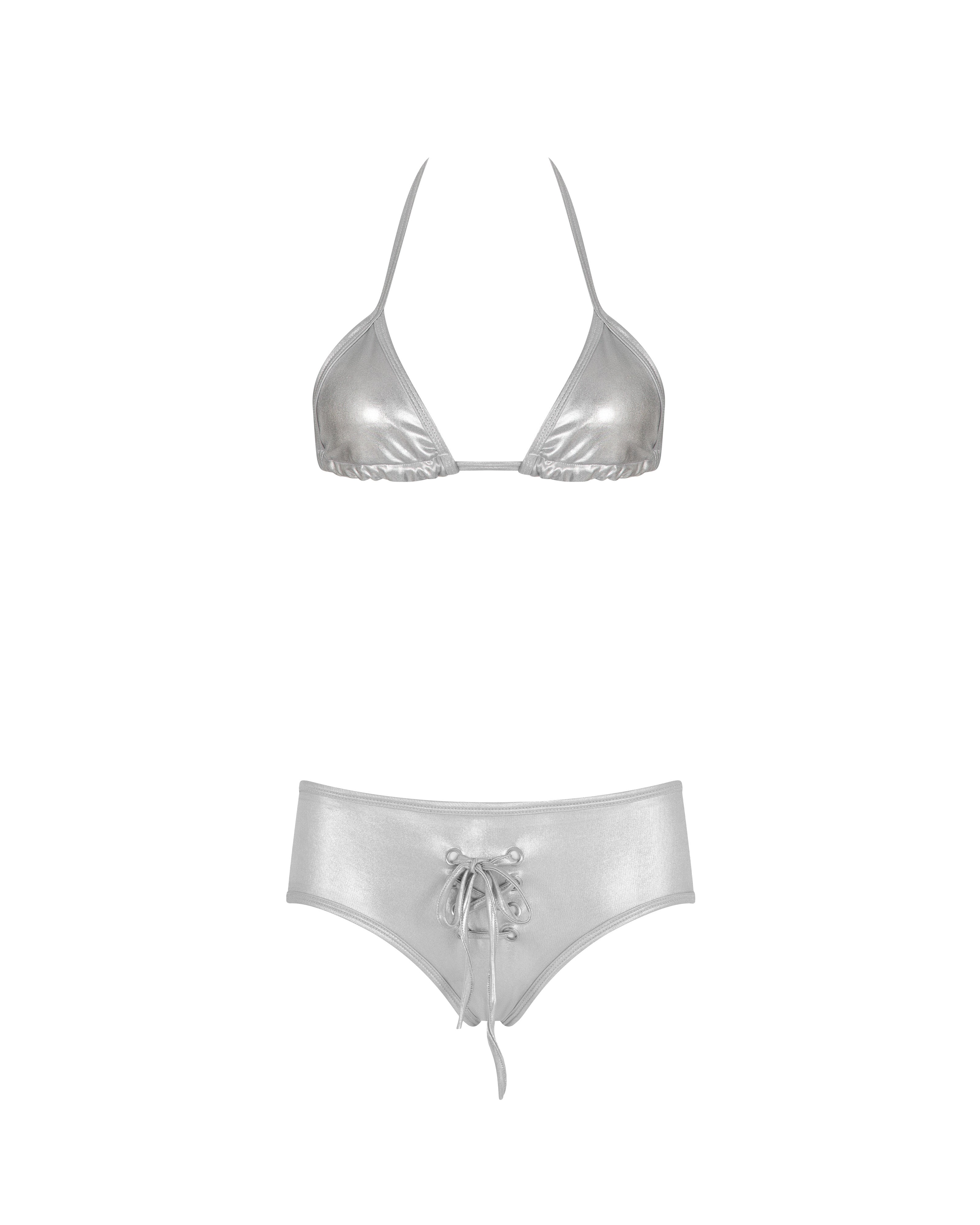 SILVER BABIE BIKINI