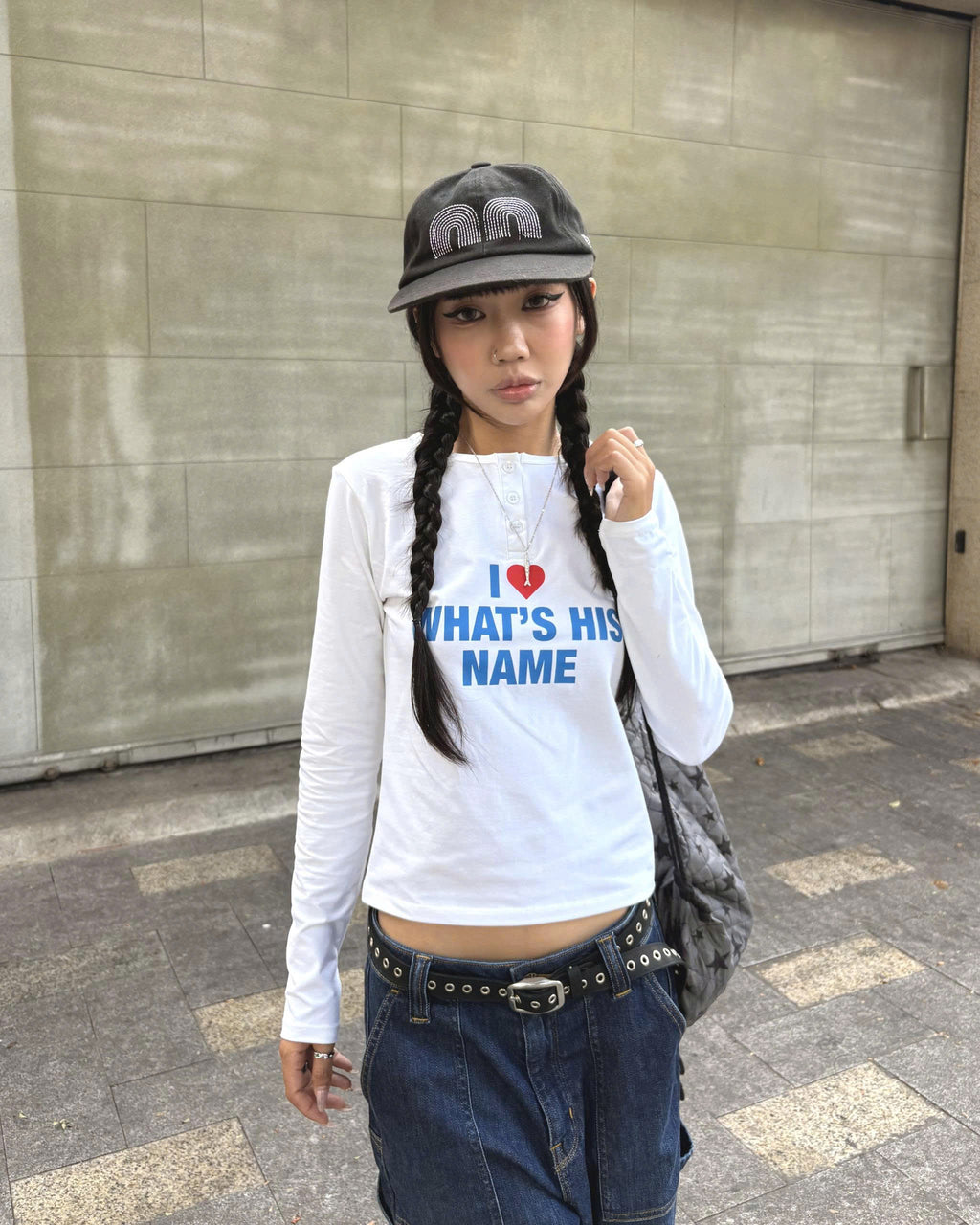 Lover Henley Neck Long Sleeve T-Shirt